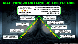 Mt 24 Coming Climax