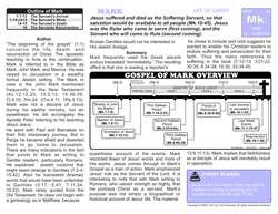 Mark — Biblical Introduction