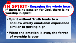 John 4, In Spirit