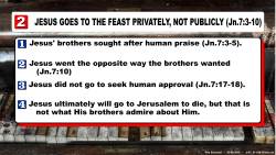 Jesus Feast Privately