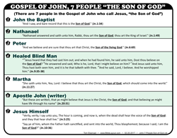 7 People, “Son of God”