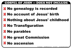 John Does Not Include