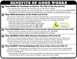 Benefits of Good Works