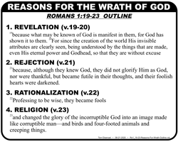Reasons For Wrath Outline