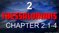 Man of Sin (2Th.2:1-4)