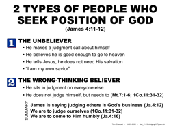 Judging 2 Types