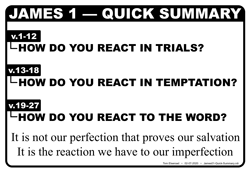 James 1 Quick Summary