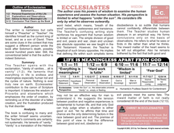 Ecclesiastes — Biblical Introduction