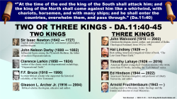 Two or Three Kings