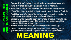 Daniel 7:25 Meaning