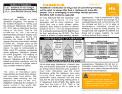 Habakkuk — Biblical Introduction