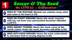 7 Kingdom Parables (Mt.13)