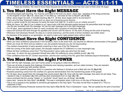 6 Timeless Essentials (1:1-11)