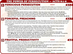 Power of Persecution (Ac.8:1-8)
