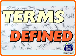 Terms Defined